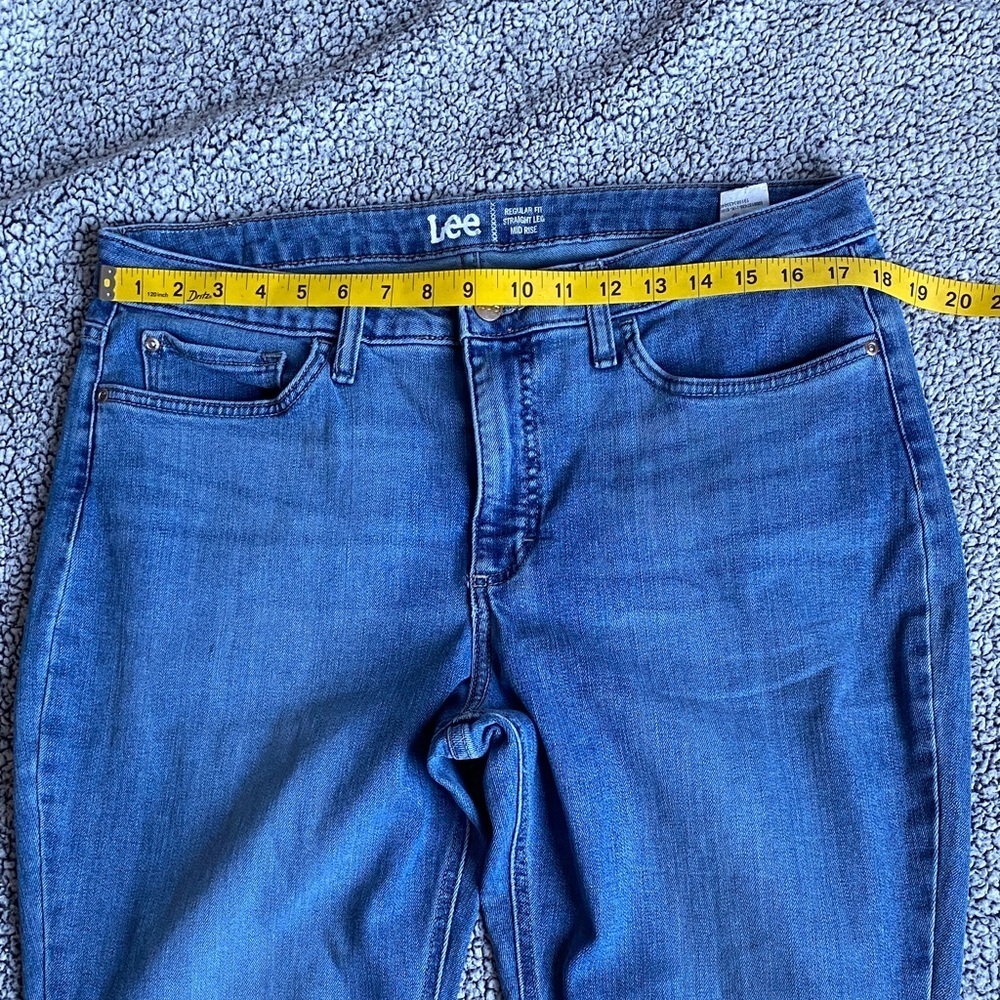 Lee Denim Blue Casual Jeans - Picture 9 of 11